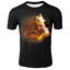 thumbnail 23  - 3D Printed Womens Mens Crew Nebula Galaxy Space Graphic T-Shirts Casual Tee Tops