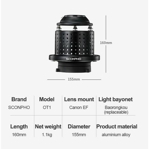 SOONPHO OT1 Constant Light LED Flash Beam Tube Photo Spotlight Tube Photography - Picture 5 of 7