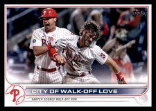 2022 Topps #321 City of Walk-off Love Rainbow Opening Day