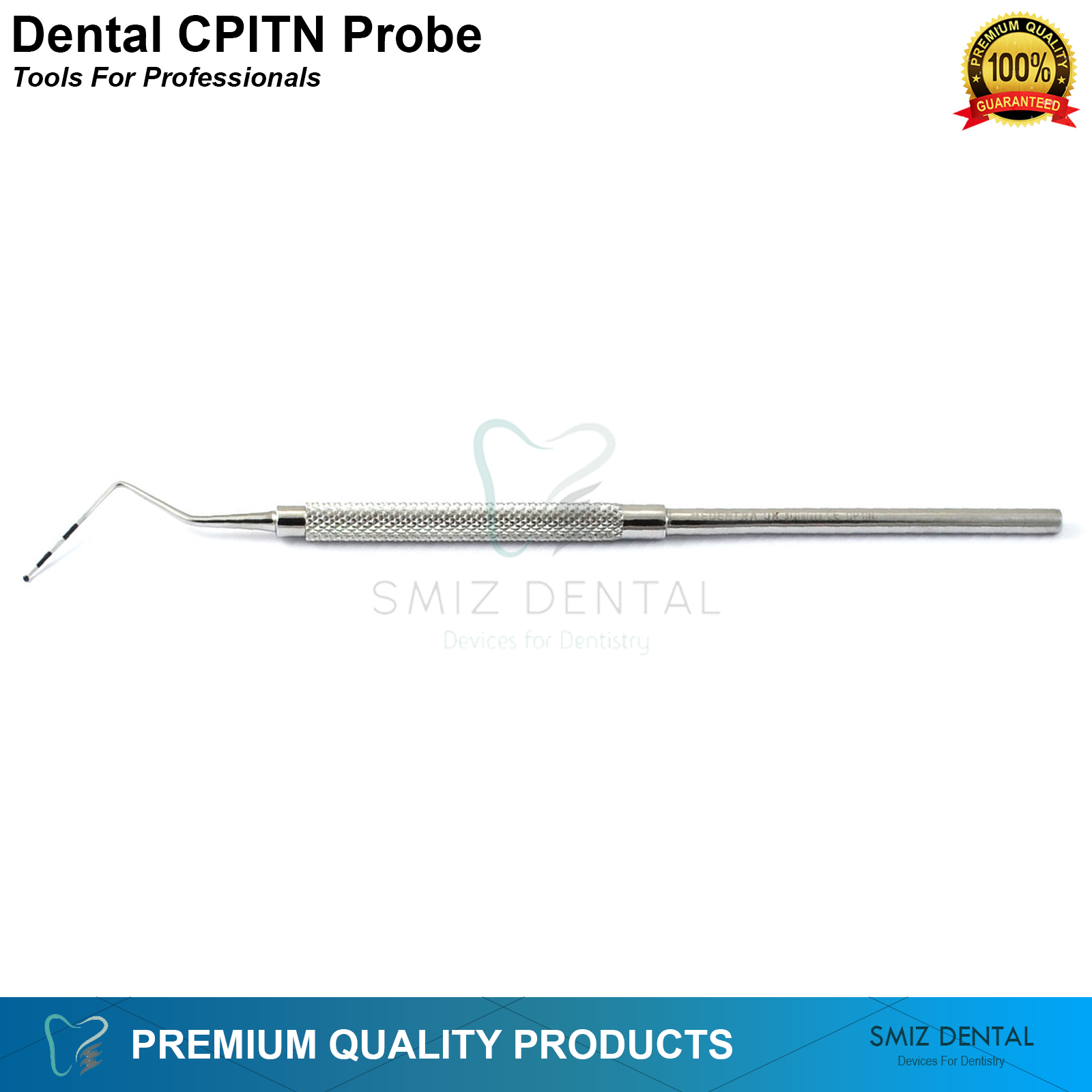 X6 CPITN Color Coded Perio Probes Periodontal Pocket Measuring Dental