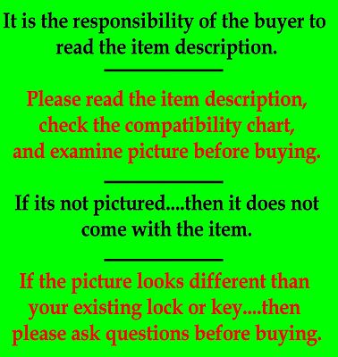 1968 Ford Key Lock Cylinder NOS In Box - Foto 7