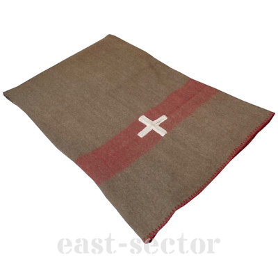 その他 1940's Swiss Army Wool blanket GENUINE SWISS ARMY VINTAGE 100% PURE WOOL BLANKET . | eBay