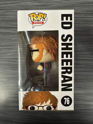 Funko POP! Rocks: Ed Sheeran (Damaged Box)[B] #76 | eBay