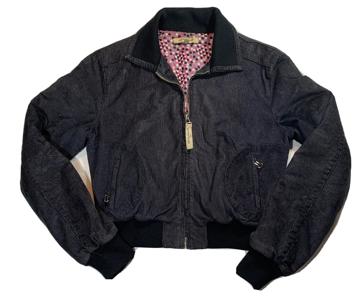 See by deals chloe bomber jacket