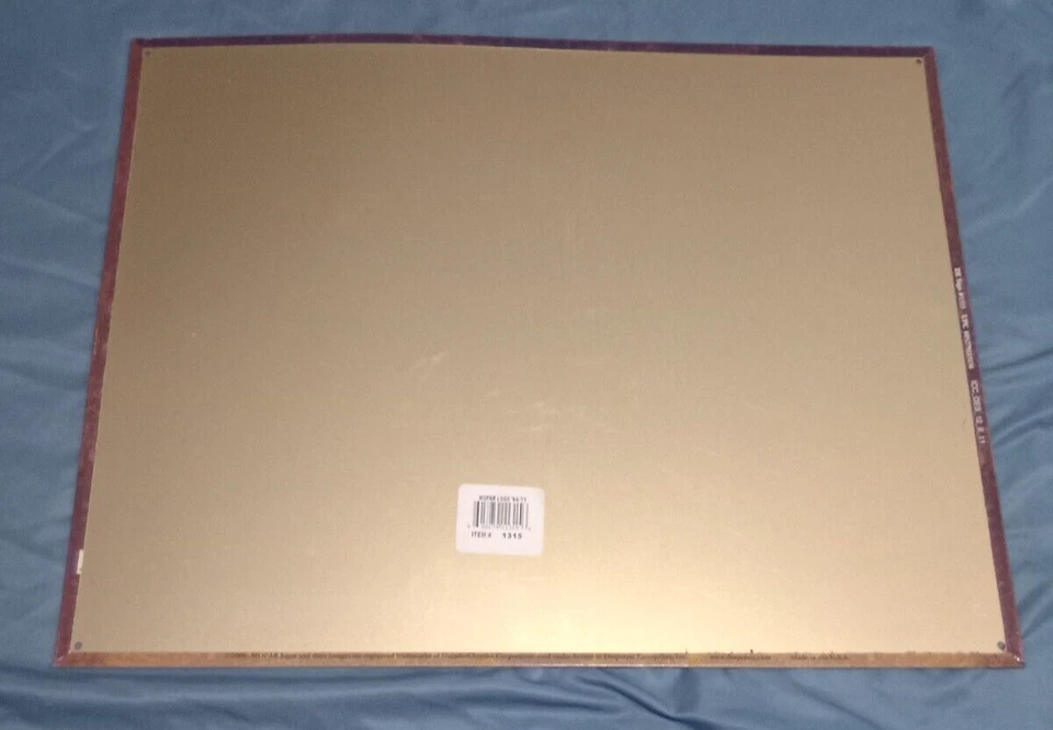 Mopar vintage-looking tin sign DODGE HEMI PLYMOUTH MOPAR PERFORMANCE PARTS & ACC - Image 2 of 2