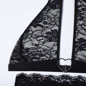 Women's Sexy Lingerie Lace Babydoll Bra Thong Set Sleepwear Underwear Nightwear