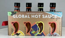 Gourmet Global Hot Sauce To Go Gift Set Internationally Inspired Flavor Included