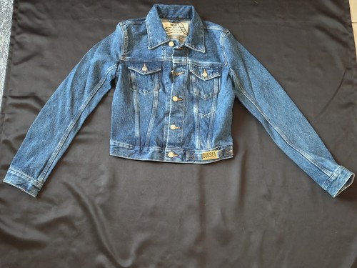 NEW - DIESEL Short jacket women 100% COTTON SIZE S - Picture 3 of 12