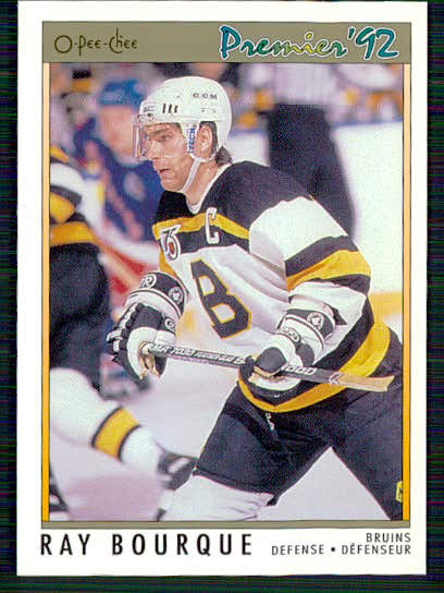 1991-92 O-Pee-Chee Premier - Ray Bourque #119