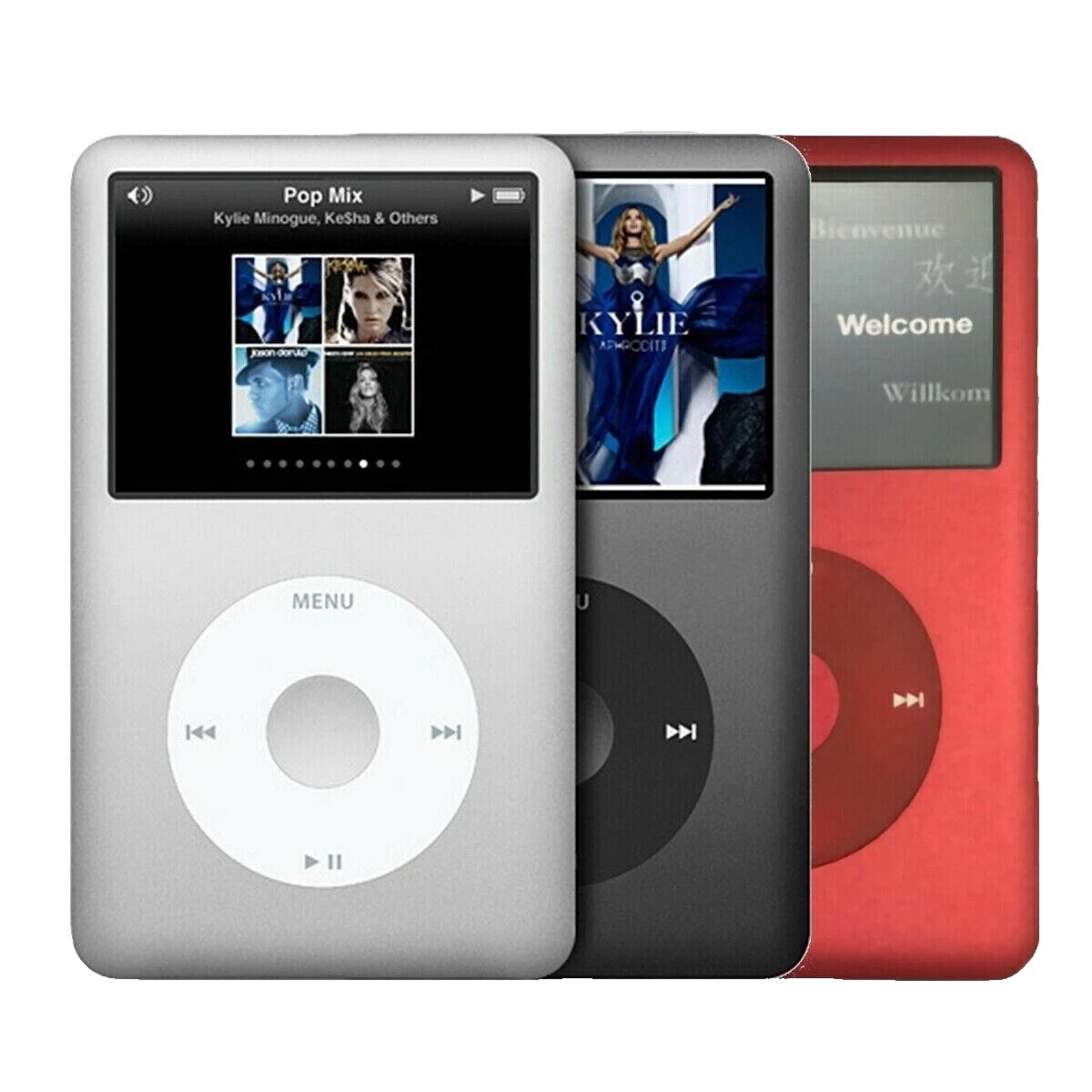 7th Generation iPod Classic Black MP3 Players