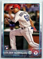 2015 Topps #103 Guilder Rodriguez NM-MT RC Rangers