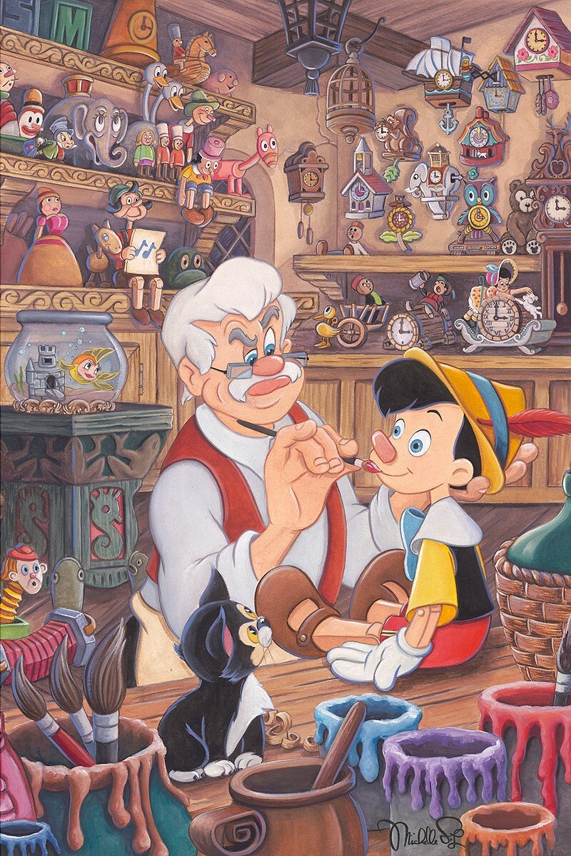 絵画 Disney Pinocchio Art Edition Disney Pinocchio Art Edition - メルカリ