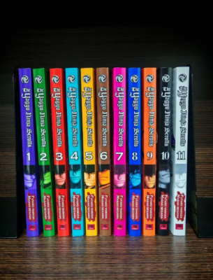 The Yagyu Ninja Scrolls English Manga Vol 1-11 English Version