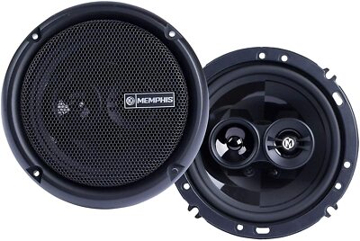 Memphis Audio PRX603 6.5'' Coaxial 3-Way Car Speakers - Pair