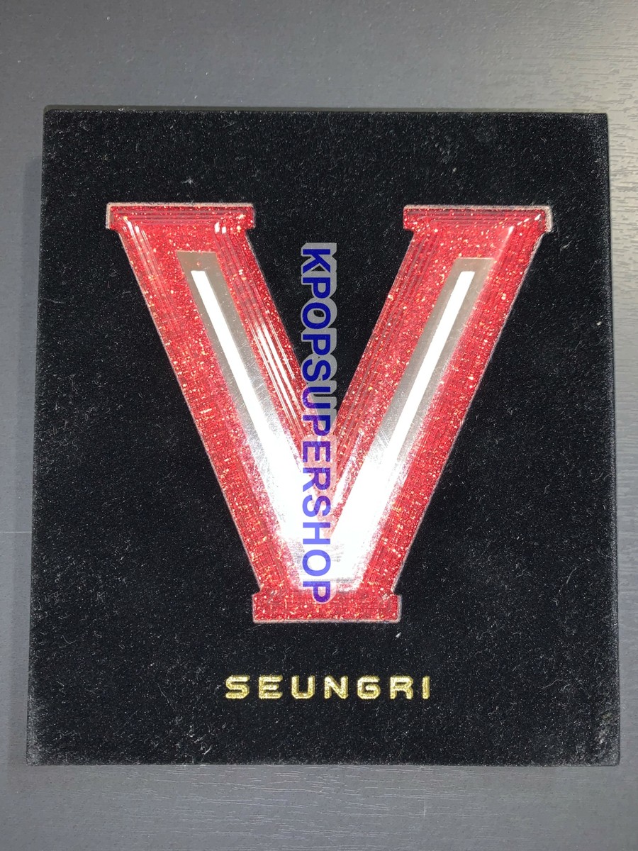Seungri 1st Mini Album VVIP CD No Photocard Red Silver Ver BIGBANG
