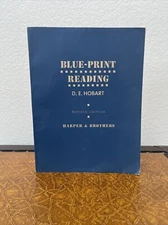 RARE Antique 1941 BLUE-PRINT READING D.E. HOBART REVISED EDITION Booklet