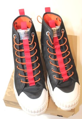 Palladium Unisex Pallashock Mid TTE Black/Red Size 4 M Or 6.5 Women 77354-008-M