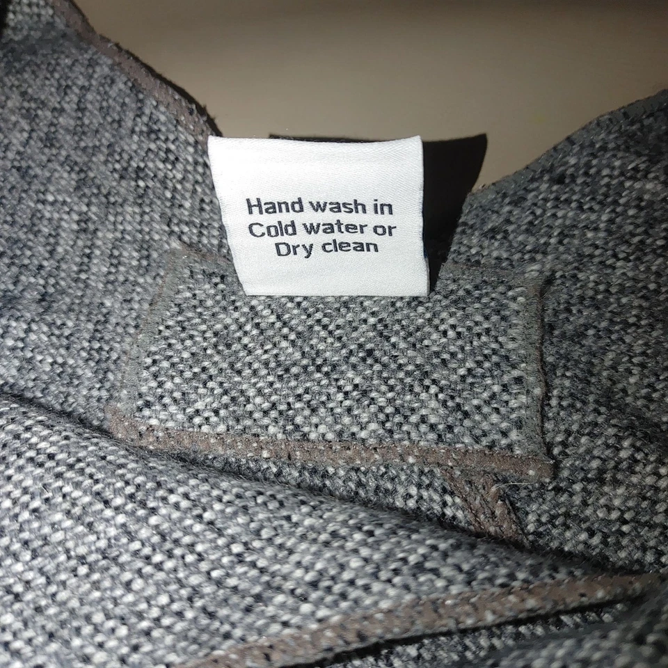 Poncho de lana de alpaca Annadele Alpacas para mujer chal envolvente gris lavable a mano Foto 4 de 4