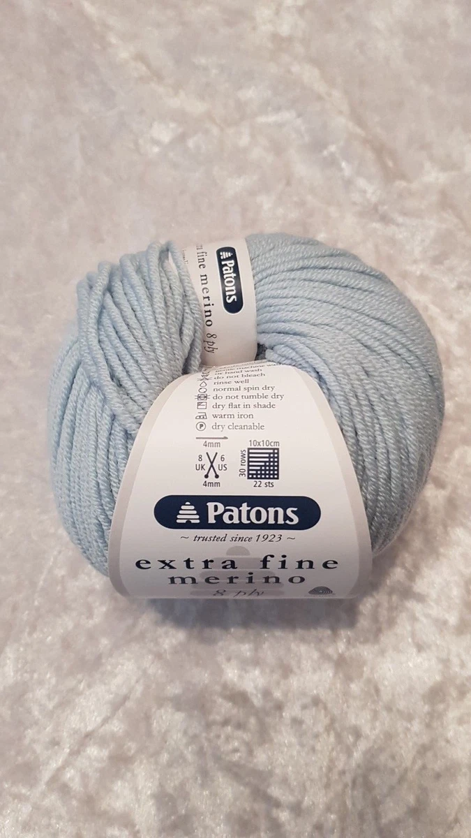 Patons Extra Fine Merino 8 Ply #2121 Surf Spray 50g 108 Metres