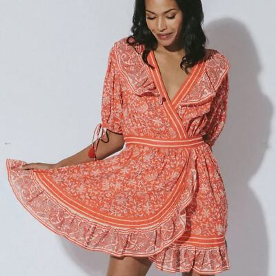 cleobella red dress Miralani Midi Dress, Solara by Cleobella S