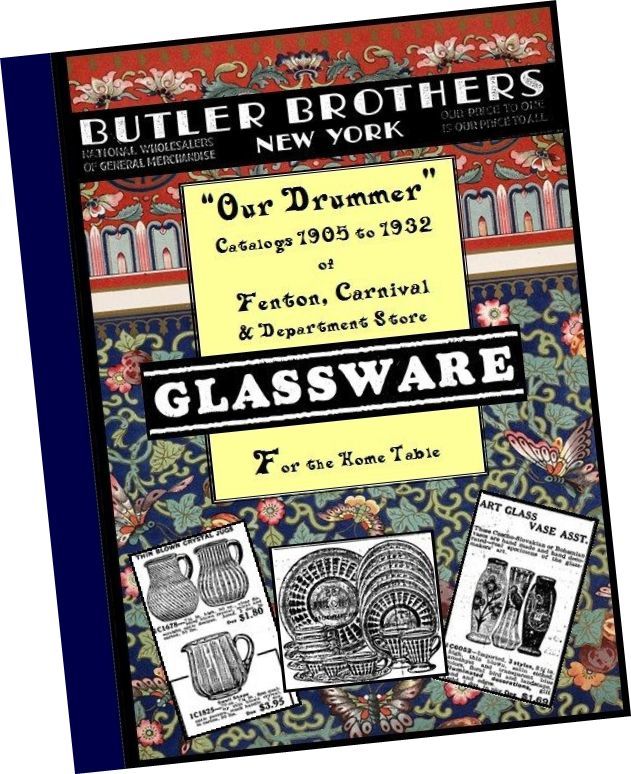 Butler Brothers Catalog Fenton Carnival Glass +Department Store