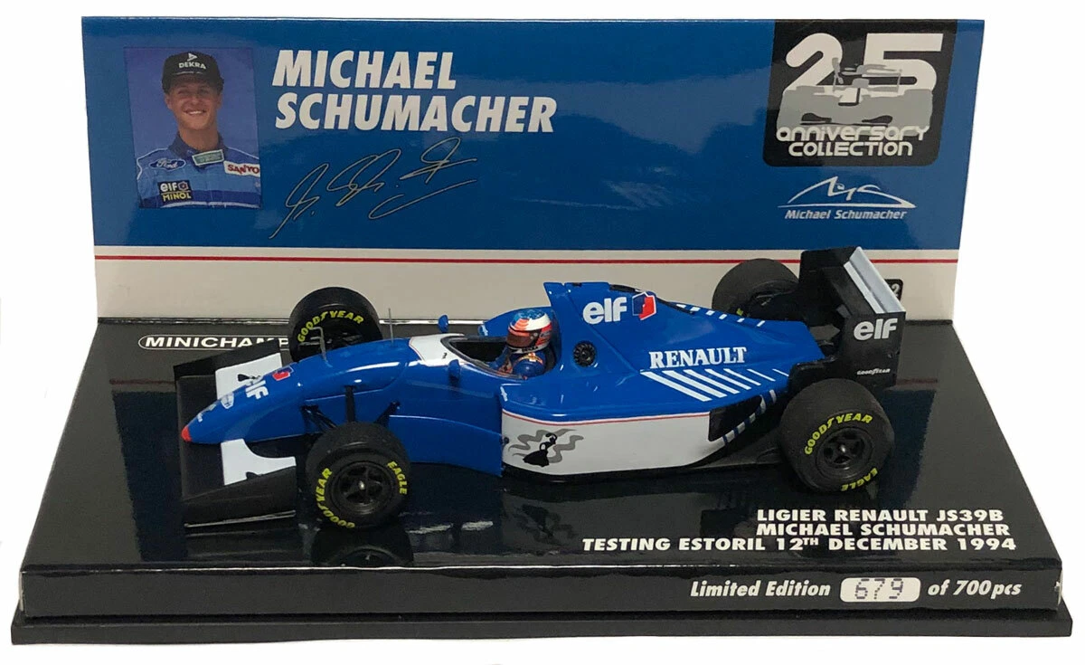 MINICHAMPS Michael Schumacher 1:43 Diecast Formula 1 Cars for sale
