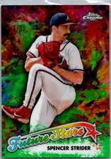 2023 Topps Chrome Spencer Strider FS Refractor /99 Atlanta Braves #FS-15