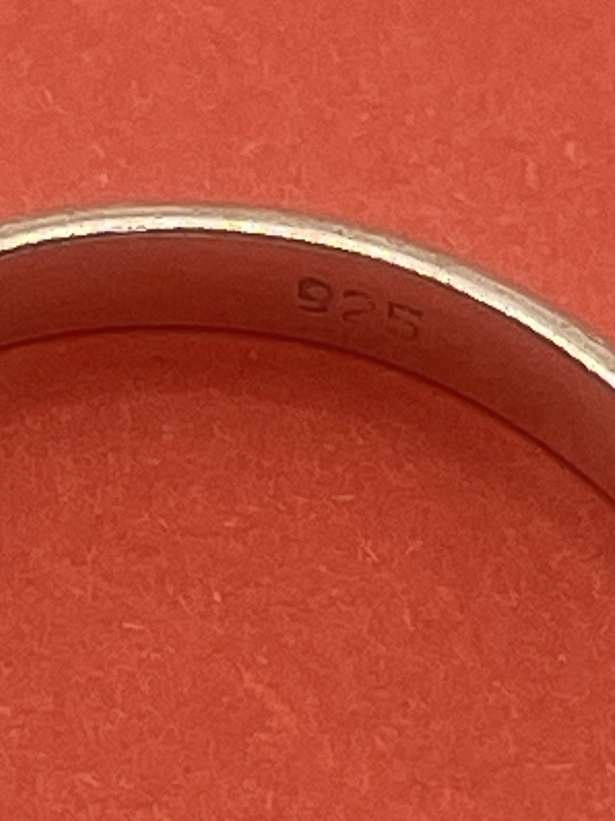 Ring Silver Band Smooth Simple Stackable 925 Ster… - image 3