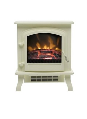Be Modern Torva Elektroherd 1,8 kW Glanz Creme Guss-Emaillierung-Effekt (H) 528 mm (B)