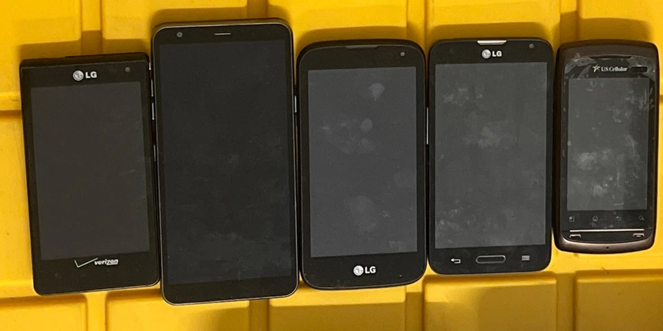Lote de 5 Smart Phones LG Funcionando - LG Lucid, LG Journey, LG K3, Ultimate 2, LG Apex - Imagem 2 de 3