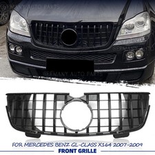 Glossy Black Bumper Grille For Mercedes Benz Gl-class X164 2007-2009 Gl320