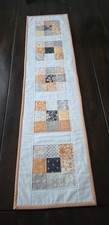 Handmade quilted Table Runner/ Patchwork/ Fall
