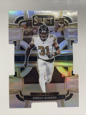 2023 Panini Select Silver Prizm Die-Cut #70 Jordan Howden Rookie Card. rookie card picture
