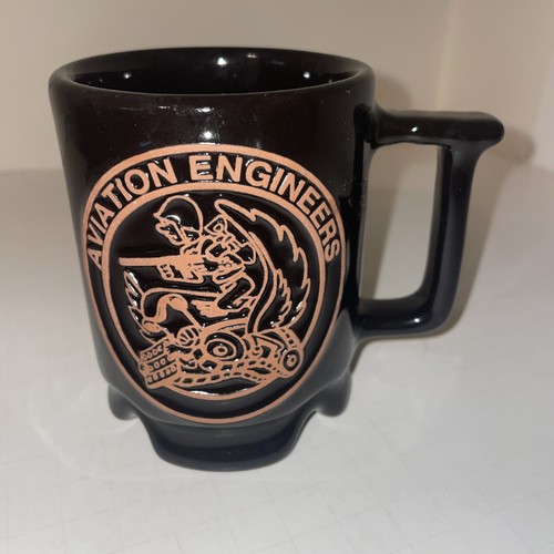 Frankoma C1 - Aviation Engineers Golden Jubilee Coffee Mug - #1