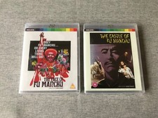 Image of The Castle Of Fu Manchu And The Face Of Fu Manchu UK Blu-Rays New And Sealed