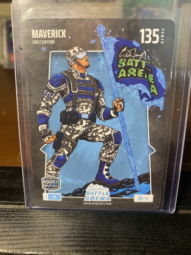Bo Jackson Battle Arena Maverick Rookie Inspired First Edition Card #61 Ice