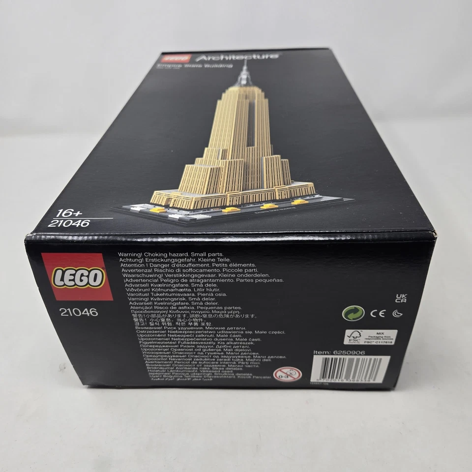 Lego Architecture 21046 Empire State Building BRAND NEW SEALED - Image 2 of 4