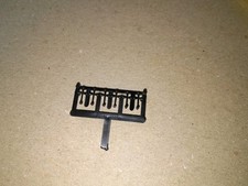 Herpa 6 Einzelfanfaren am Spritzling, schwarz  f.Umbau etc. 1:87