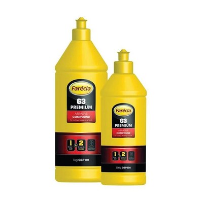 Farecla NORG3P101 1 Liter G3 Premium Abrasive Compound Bottle - White - Liqui...
