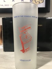 Kentucky Derby Bar Glass Harry Watterson Famous Mint Julep