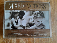Mixed Emotions - cassette box set love songs pop Elton Joh, Tina Turner etc