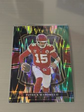 2025 Panini Select - Premier Level Patrick Mahomes II #107 Black & Green Shock