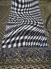 Burberry Cashmere Scarf, woven in Scotland. R...