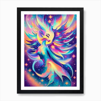 Phoenix 1 Art Print Framed Wall Art Poster Canvas Print Picture