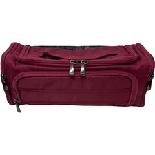 Estuche de cosméticos Lug Trolley bayas vino viaje bolsa de artículos de tocador organizador forro floral