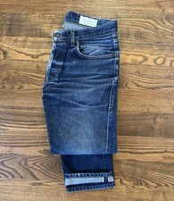 Imogene + Willie Charlie Indigo Jeans Men 28 (Fits 28x31) Selvedge Made in USA