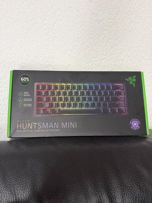 Razer Huntsman Mini Purple Switch - Kompakte 60% Gaming Tastatur ES Layout