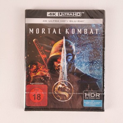 Mortal Kombat 4K Ultra HD + Blu-ray HDR FSK 18 Wendecover 2021 Action Neu & OVP