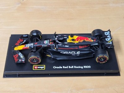2024 #1 Max Verstappen Oracle Red Bull RB20 Bahrain GP 1/43 Bburago Formula 1 F1
