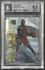 MICHAEL JORDAN BGS 8.5 1996 SKYBOX METAL #18 MOLTEN BULLS 1724